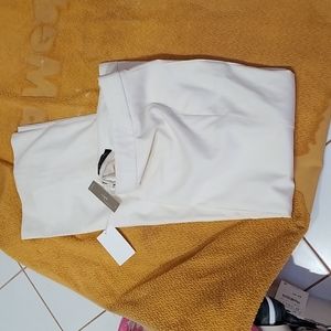 Ivory tuxedo pants
